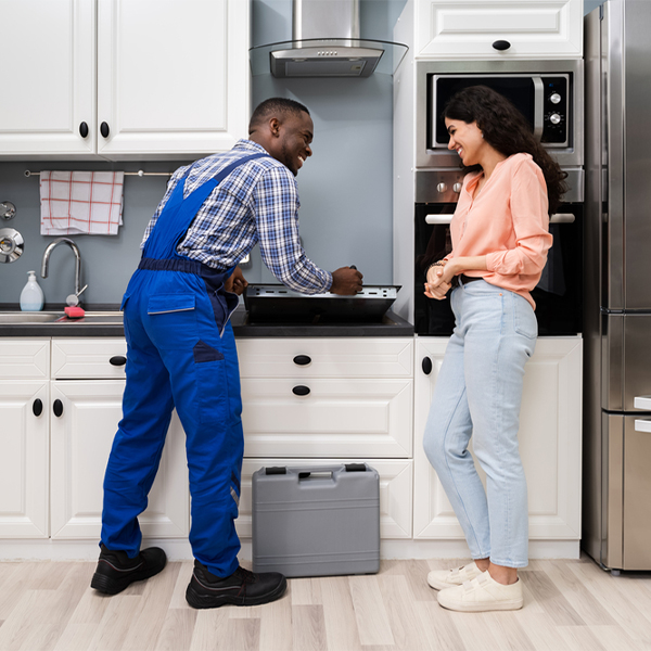 what kind of warranty do you offer on your cooktop repair services in Colonial Heights